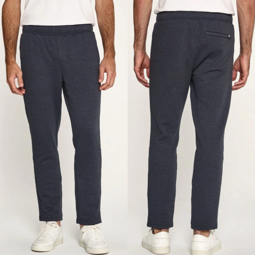 7 Diamonds NWT Men's Elevate Textured Jogger Pants Cropped Pants Charcoal Sz XL